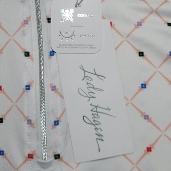 Lady Hagen Golf Pullover 1/4 Zip Long Sleeve Shirt Womens Size Small UPF 50 NEW - Picture 8 of 16